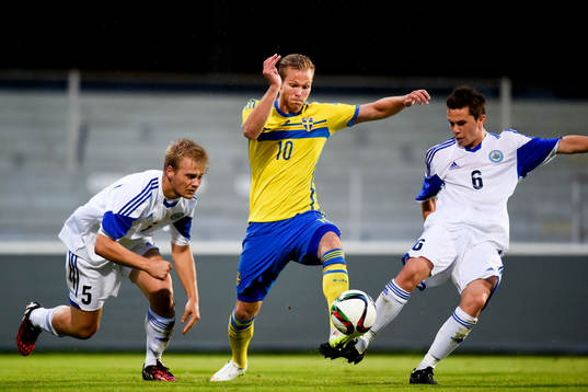 San Marinos Pietro Zanotti och Andrea Grandoni och Sveriges