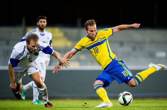 San Marinos Pietro Zanotti och Sveriges Gustav Engvall