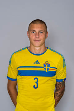 Sveriges Victor Nilsson Lindelöf, fotbollsspelare i