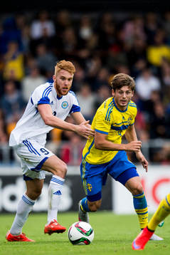 San Marinos Marco Bernardi och Sveriges Arber Zeneli