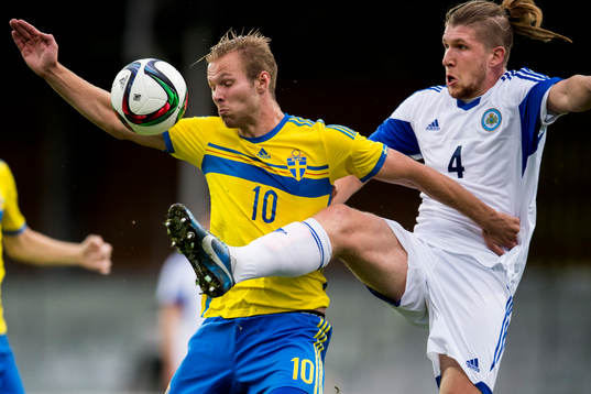 Sveriges Gustav Engvall och San Marinos Juri Biordi