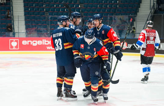 Djurgårdens Linus Hultström, Robin Press, Daniel Brodin