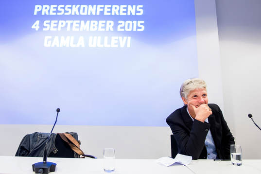Förbundskapten Pia Sundhage