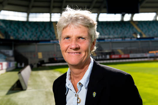 Förbundskapten Pia Sundhage