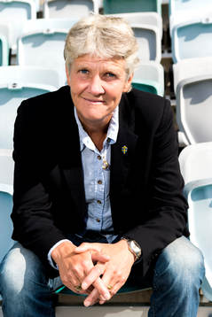 Förbundskapten Pia Sundhage