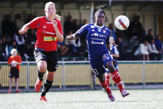 s Saga Ollerstam och Kvarnsvedens Tabita Chawinga i