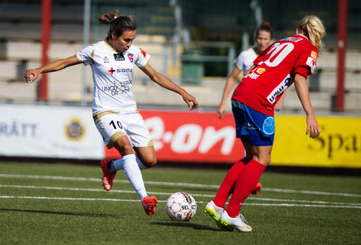 Rosengårds Marta Da Silva och Örebros Julia Spetsmark