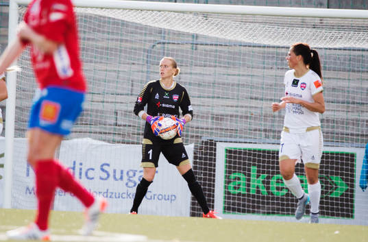 Rosengårds målvakt Kathrin Längert