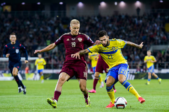 Rysslands Igor Smolnikov