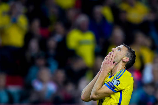 Sveriges Marcus Berg deppar