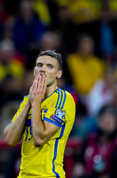 Sveriges Marcus Berg deppar