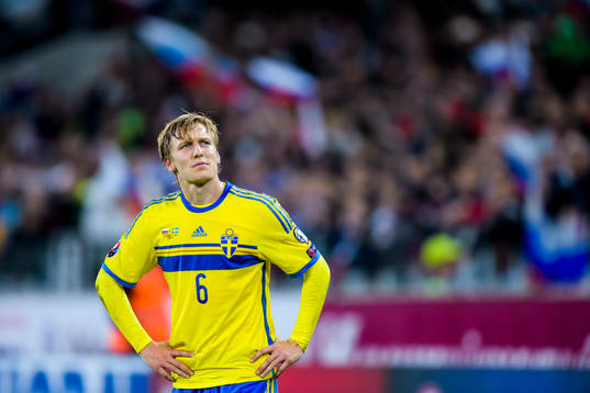 Sveriges Emil Forsberg deppar
