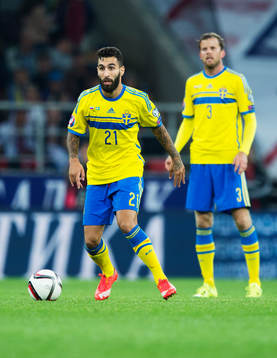Sveriges Jimmy Durmaz