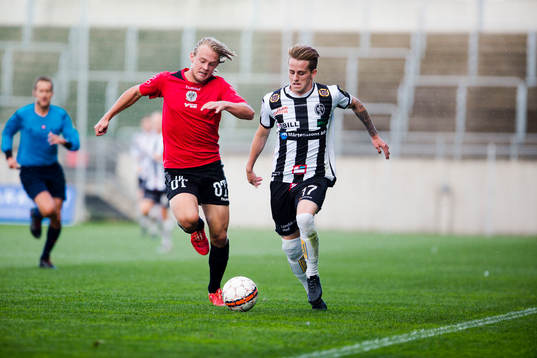 Oskarshamns Anton Agebjörn och Landskronas Rasmus Alm