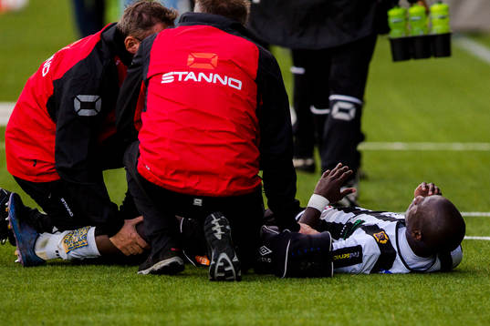 Landskronas Cheikh Sarr får behandling