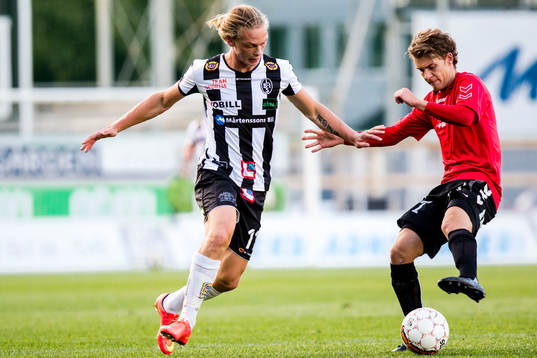 Landskronas Robin Eliasson Hofsö och Oskarshamns Martin