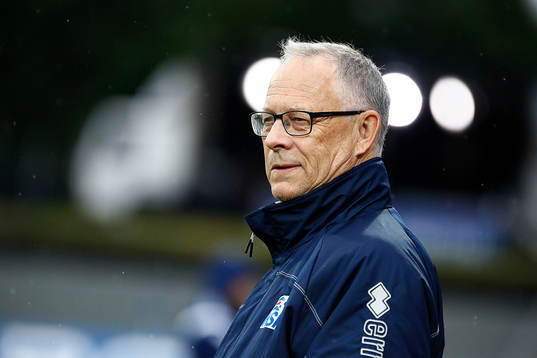 Islands Förbundskapten Lars Lagerbäck