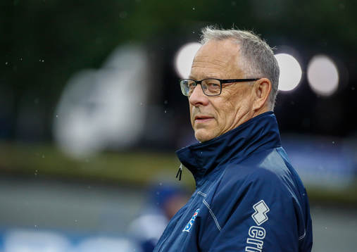 Islands Förbundskapten Lars Lagerbäck