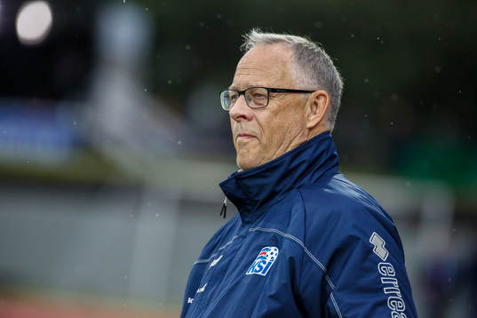 Islands Förbundskapten Lars Lagerbäck