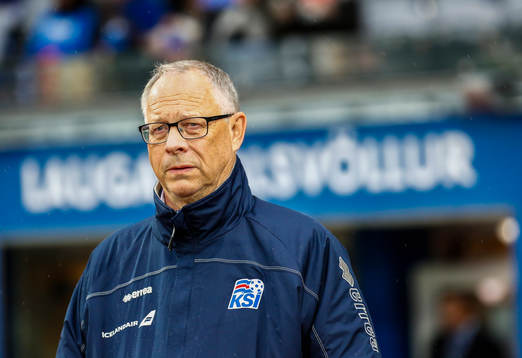 Islands Förbundskapten Lars Lagerbäck