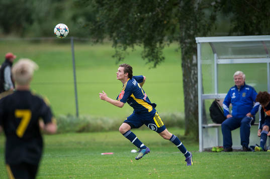 i matchen i juniorallsvenskan mellan IFK Hässleholm och