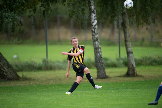 i matchen i juniorallsvenskan mellan IFK Hässleholm och