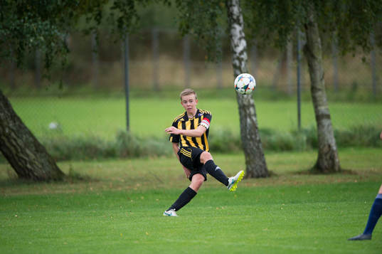 i matchen i juniorallsvenskan mellan IFK Hässleholm och