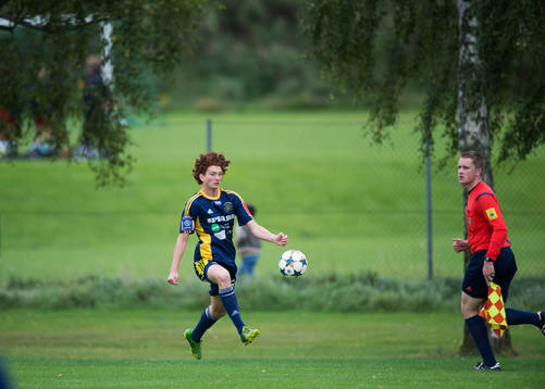 i matchen i juniorallsvenskan mellan IFK Hässleholm och