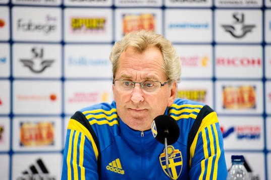 Sveriges förbundskapten Erik Hamrén