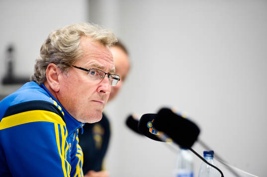 Sveriges förbundskapten Erik Hamrén