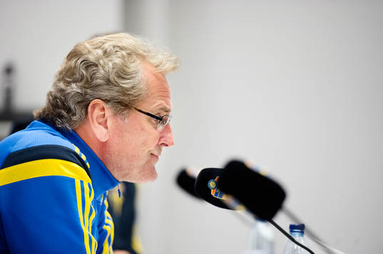 Sveriges förbundskapten Erik Hamrén