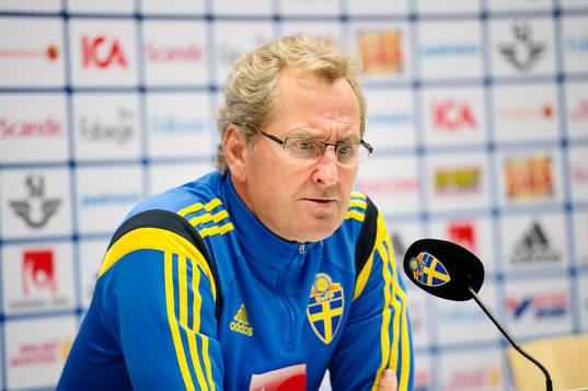 Sveriges förbundskapten Erik Hamrén