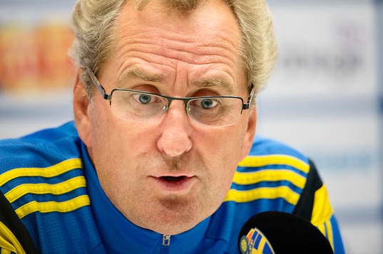 Sveriges förbundskapten Erik Hamrén