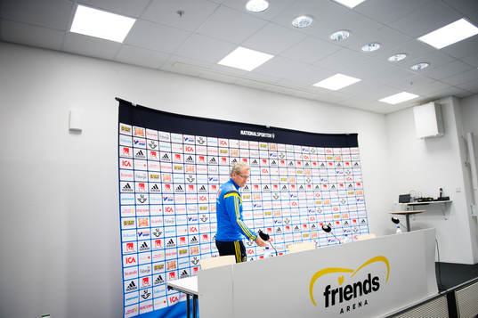 Sveriges förbundskapten Erik Hamrén