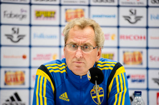 Sveriges förbundskapten Erik Hamrén