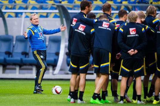 Förbundskapten Erik Hamrén