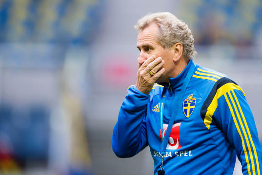 Förbundskapten Erik Hamrén
