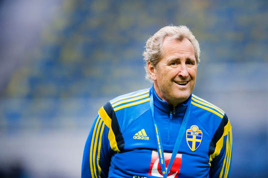 Förbundskapten Erik Hamrén