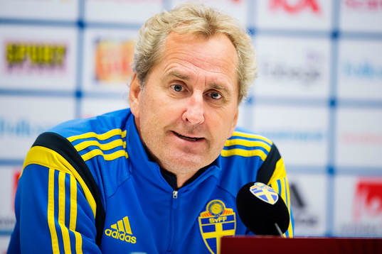 Förbundskapten Erik Hamrén