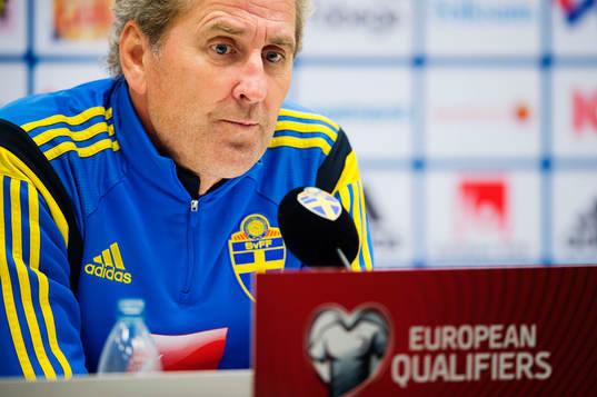 Förbundskapten Erik Hamrén
