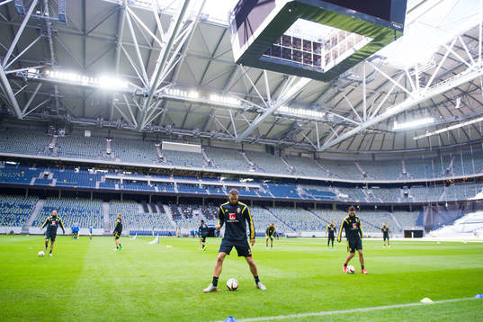 Zlatan Ibrahimovic på Friends arena