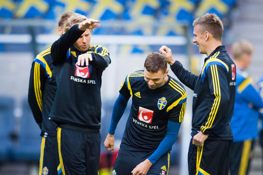 Ola Toivonen, Marcus Berg och Pontus Wernbloom