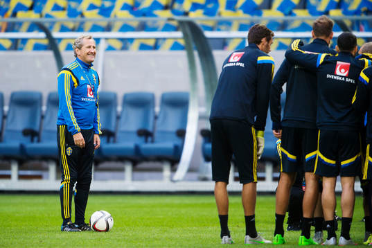 Förbundskapten Erik Hamrén