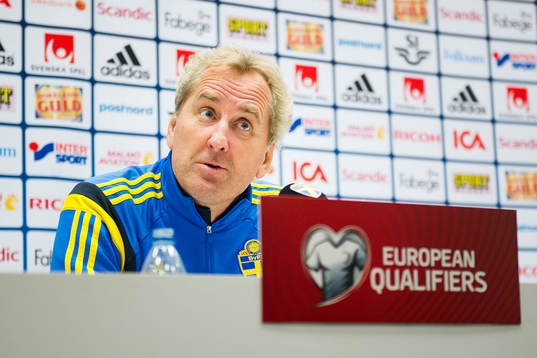 Förbundskapten Erik Hamrén