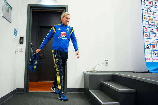 Förbundskapten Erik Hamrén