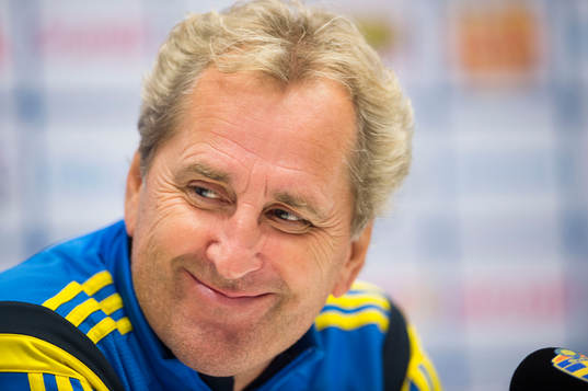 Förbundskapten Erik Hamrén
