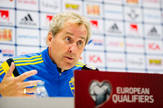 Förbundskapten Erik Hamrén