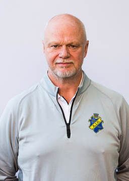 s tränare Roger Melin tränare