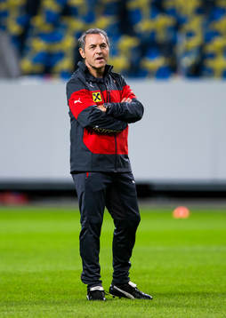 Österrikes förbundskapten Marcel Koller