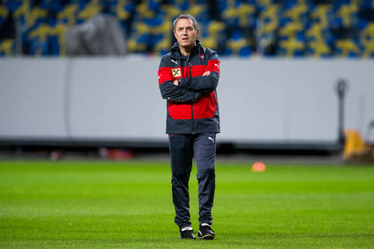 Österrikes förbundskapten Marcel Koller